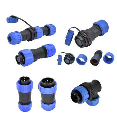 ποιότητας  Industrial IP68 Waterproof Power Connector SP Series 2 - 12 Pin Panel Mount εργοστάσιο