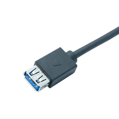 Η επιτροπή USB 3,0 τοποθετεί τον αδιάβροχο USB συνδετήρα καλωδίων IP67 για τη διαφήμιση του ελαφριού καλωδίου κιβωτίων