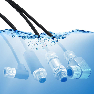 IP68 3 4 5 6 8 12 17 Pin A B D Κώδικας αρσενικό θηλυκό καλώδιο χύτευσης ευθείας πίνακα σήματος Mount M8 M12 αδιάβροχος σύνδεσμος