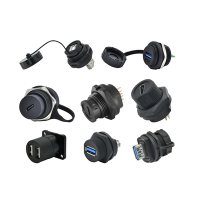 IP68 3 4 5 6 8 12 17 Pin A B D Κώδικας αρσενικό θηλυκό καλώδιο χύτευσης ευθείας πίνακα σήματος Mount M8 M12 αδιάβροχος σύνδεσμος