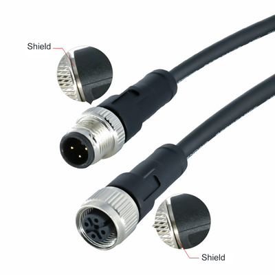 IP68/IP67 Προστασία M12 Αδιάβροχος σύνδεσμος Ευέλικτος για συναρμολόγηση επί τόπου και ανθεκτικός