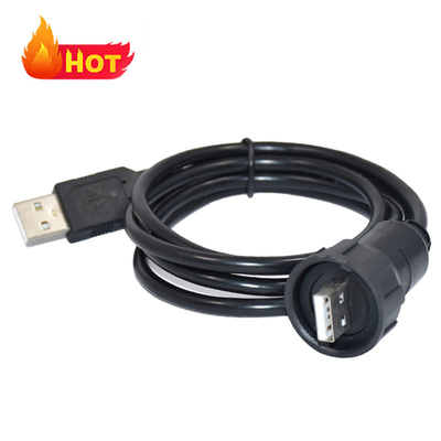 Τύπος 1 USB καλωδίων πλαστικών κυκλικών συνδέσεων με πιστοποίηση ISO 9001