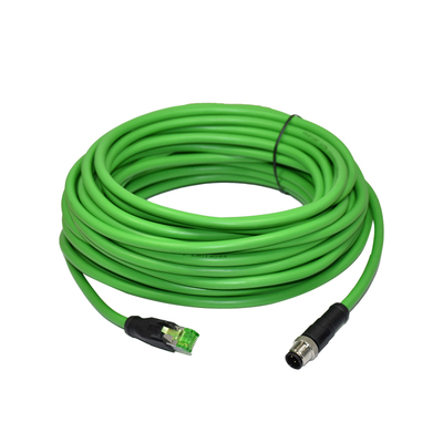 Αδιάβροχος σύνδεσμος M12 σε RJ45 3-17 Pin A B C D X Code Αρσενικό Θηλυκό