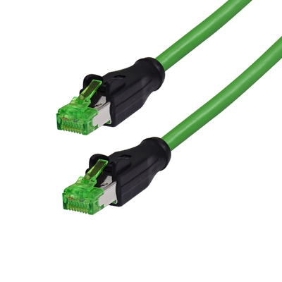 4Α Κατηγορία M12 έως RJ45 Συνδετήρας IP67 Αδιάβροχο αρσενικό θηλυκό