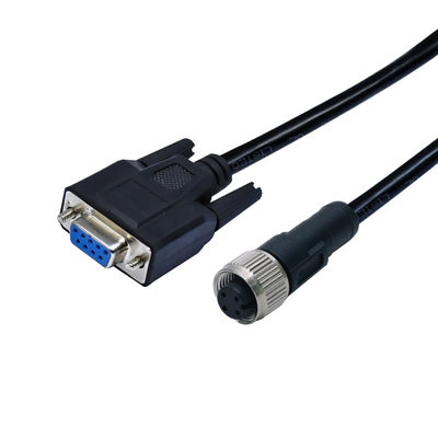 Αδιάβροχος σύνδεσμος M12 σε D-Sub IP68 DB9 DB15 DB25 DB37