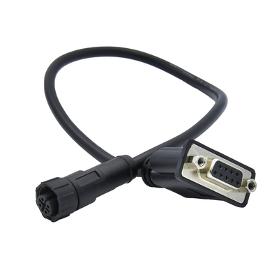 Αδιάβροχος σύνδεσμος M12 σε D-Sub IP68 DB9 DB15 DB25 DB37