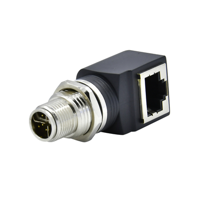 Καλώδιο βύσματος RJ45 M12 X Code IP67 IP68 Αδιάβροχο Βιομηχανικό Ethernet