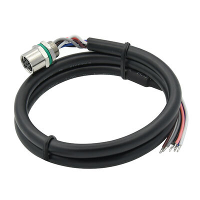 Αδιάβροχο M8 Mini Connector Μεταλλικό 4pin Panel Mount Connector