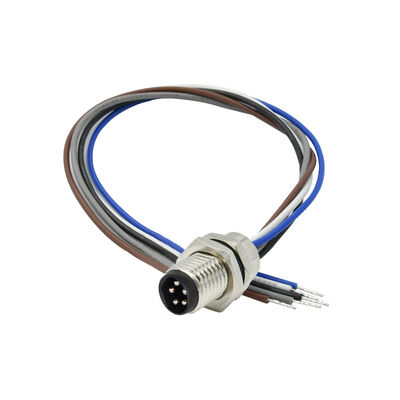 Πυρόστακτο M8 Πίνακας Mount Connector 2 3 4 5 6 8 Pin Manufacture M8 M12 Καλώδιο Ηλεκτρικό Σύνδεσμο